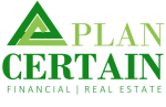 Plan Certain Financial Real Estate Logo